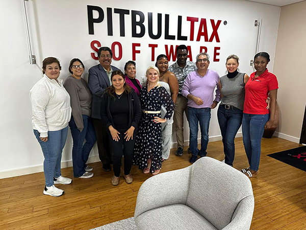 Several pictures of previous tax resolution workshops